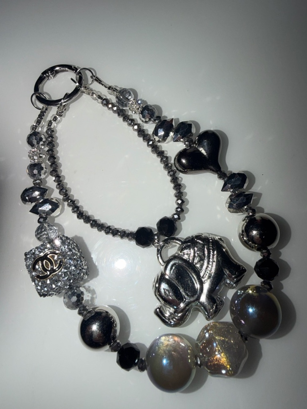 Cell phone, handbag, rearview mirror charm, planter charm many to choose from